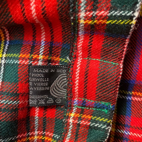 The Scotch House Wool Plaid Warp Skirt - Picture 16 of 16